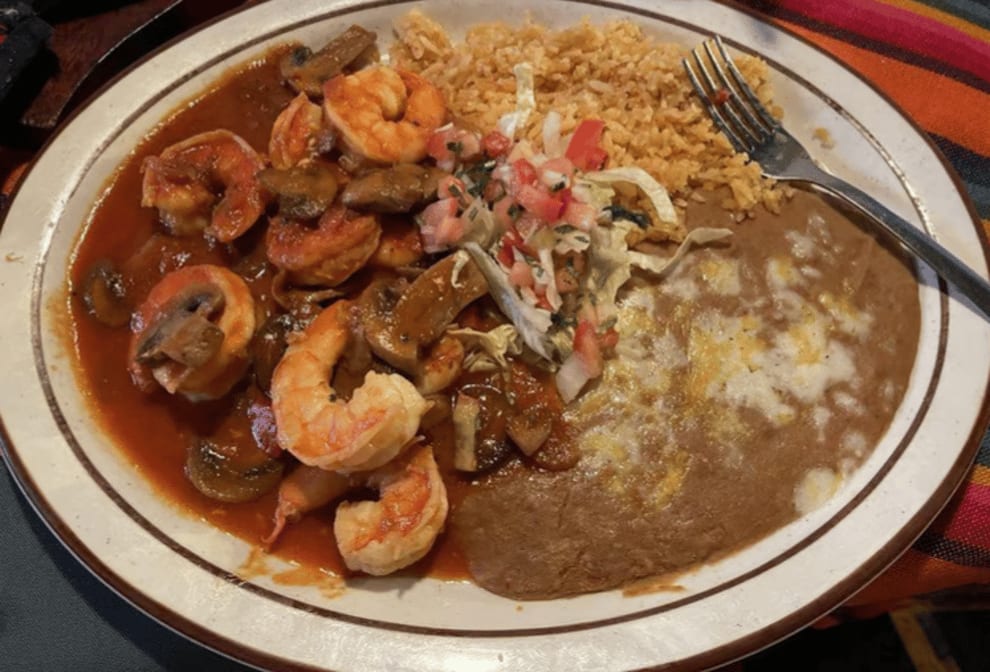 Camarones a La Diabla.