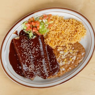 Mole Enchiladas