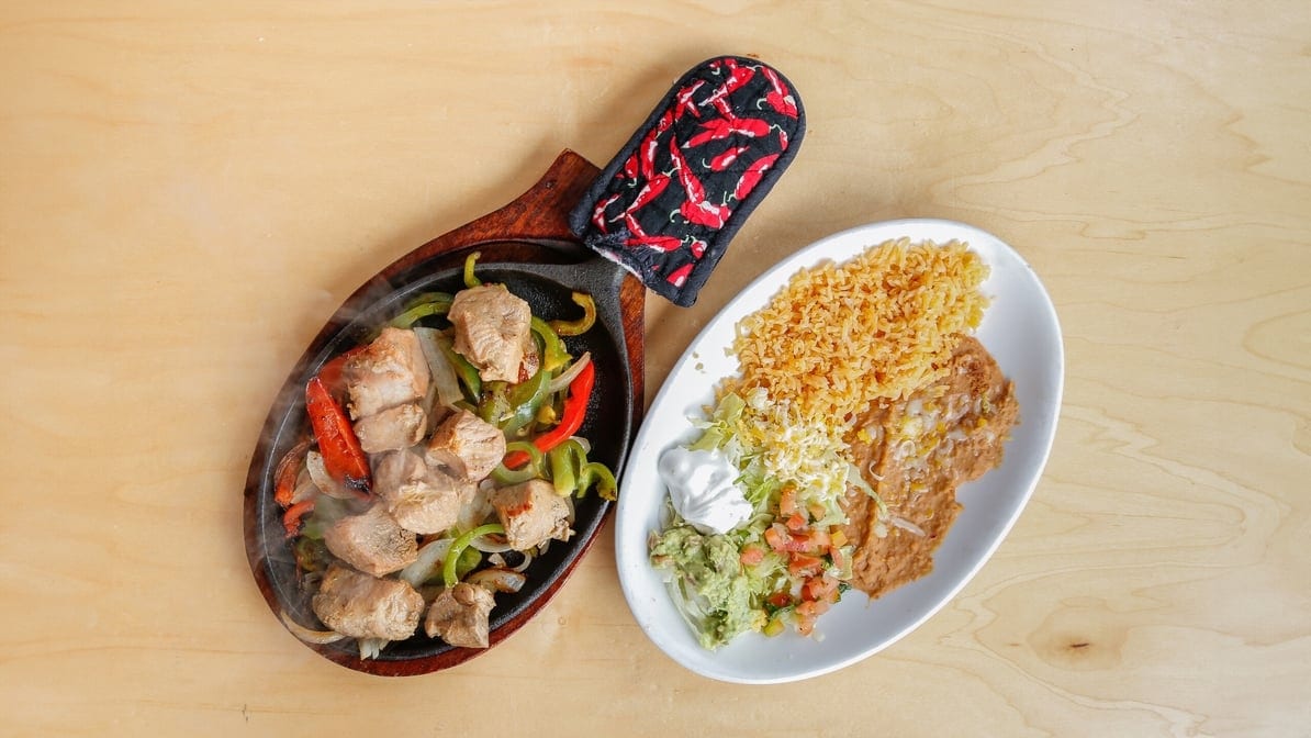 Chicken Fajitas.