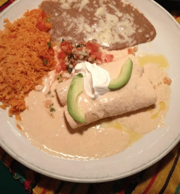 Shrimp Enchilada.