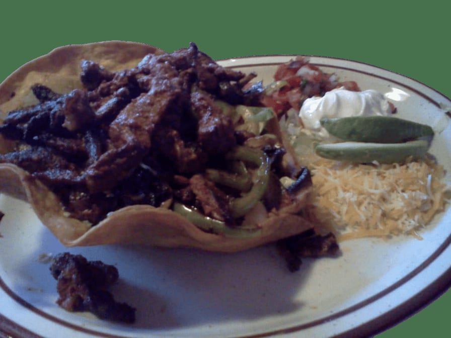 Fajita Salad.