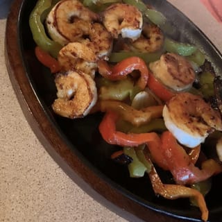 Shrimp Fajitas